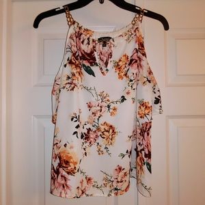 Charmed by Eve cold shoulder top
